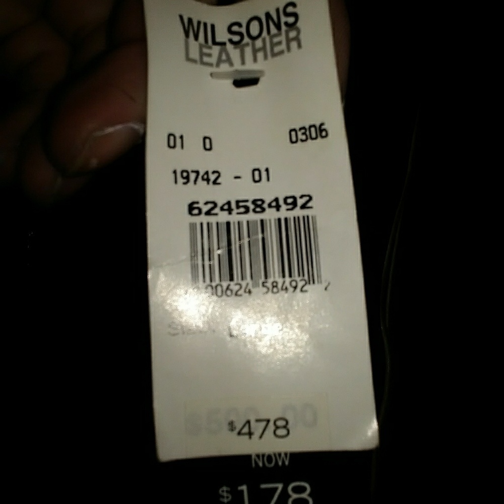 Wilson's leather  jacket.